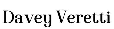 Davey Veretti Font Image