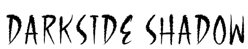 Darkside Shadow Font Image