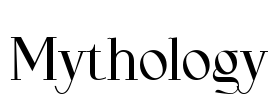 Mythology Font Image