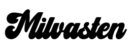 Milvasten Font Image