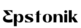 Epstonik Font Image
