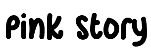 Pink Story Font Image