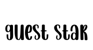 Guest Star Font Image