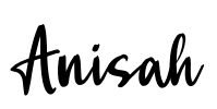 Anisah Font Image