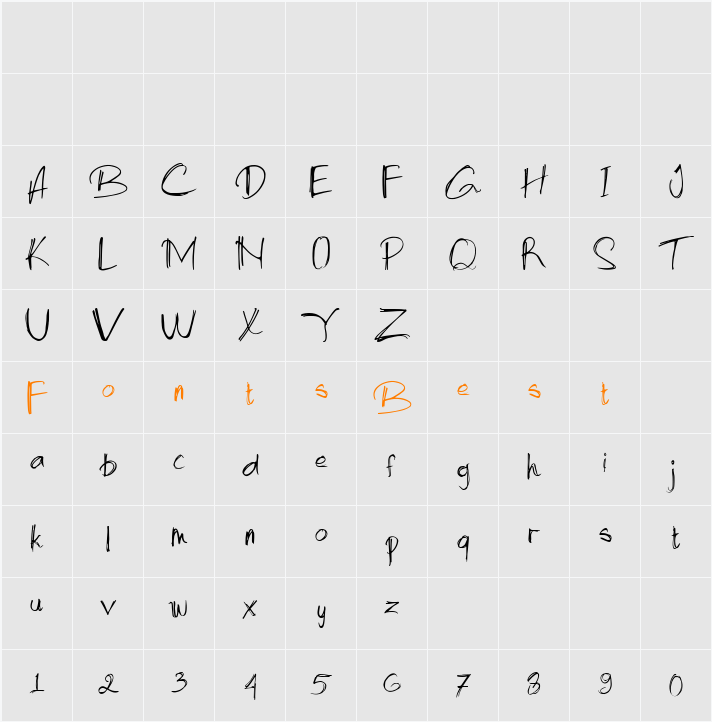 Ticholakie DEMO Light Character Map