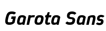 Garota Sans Font Image