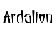 Ardalion Font Image
