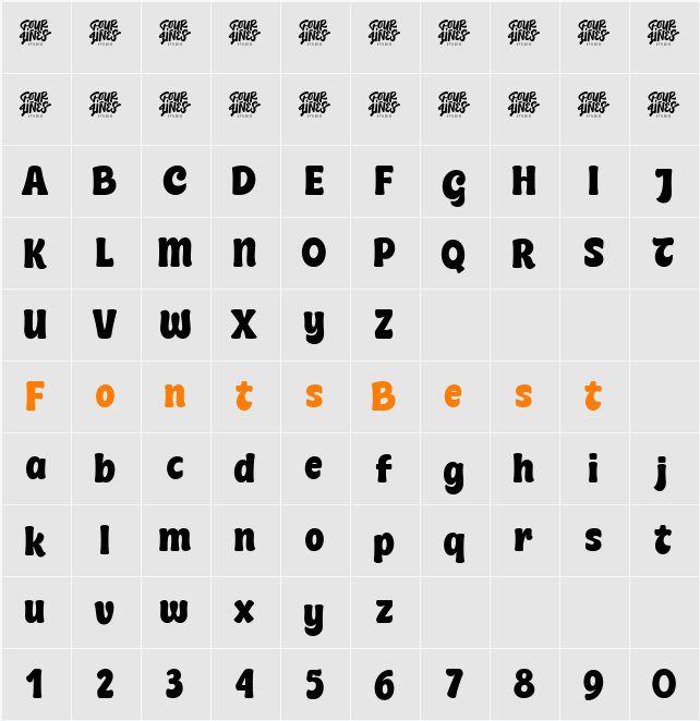 Mantra Rimba Character Map