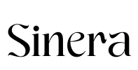 Sinera Font Image