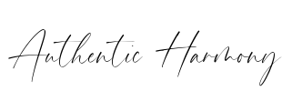 Authentic Harmony Font Image