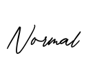 Normal Font Image