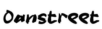 Oanstreet Font Image