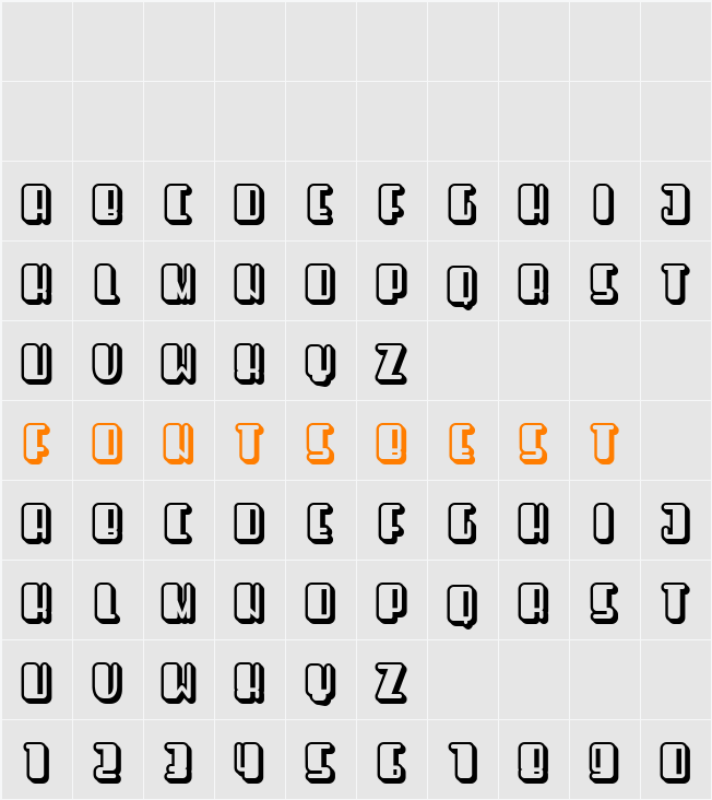 Objective Character Map