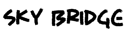 SKY BRIDGE Font Image