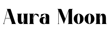 Aura Moon Font Image