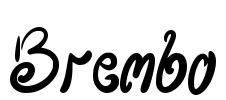 Brembo Font Image