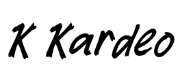 K Kardeo Font Image