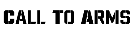 Call To Arms Font Image