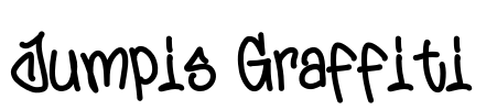Jumpis Graffiti Font Image