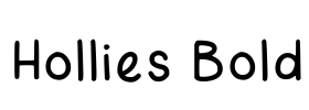 Hollies Bold Font Image