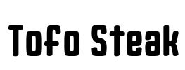 Tofo Steak Font Image