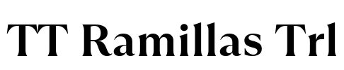 TT Ramillas Trl Font Image