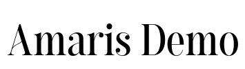 Amaris Demo Font Image
