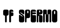 TF Spermo Font Image