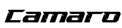 Camaro Font Image