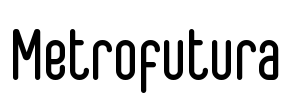 Metrofutura Font Image