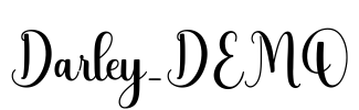 Darley_DEMO Font Image