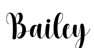 Bailey Font Image