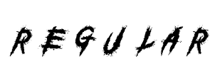 Regular Font Image