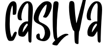 Caslya Font Image