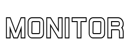 Monitor Font Image