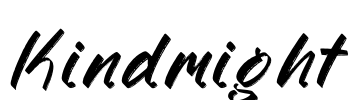 Kindmight Font Image