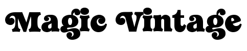 Magic Vintage Font Image