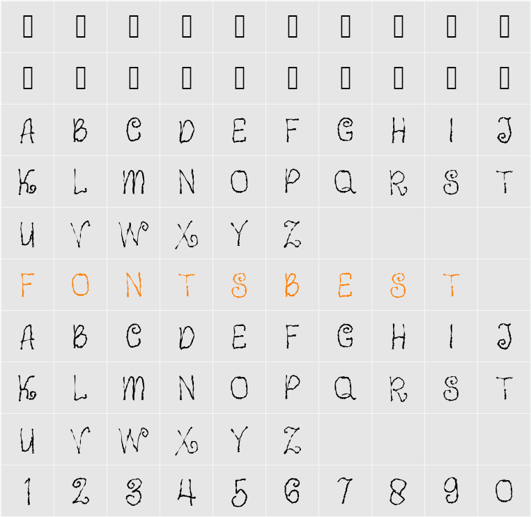 Farmhouse Halloween Character Map