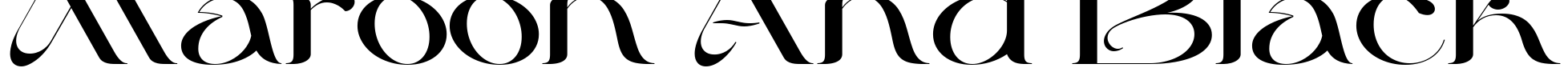 Maroon And Black Font Image