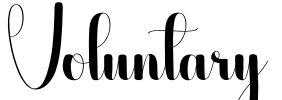 Voluntary Font Image