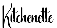 Kitchenette Font Image