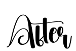 After Font Image
