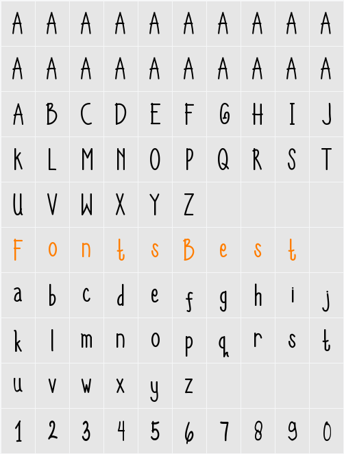 Ammah Ucha Character Map