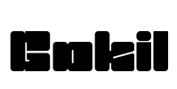 Gokil Font Image