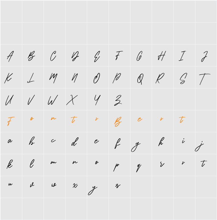 Antigor Free Character Map