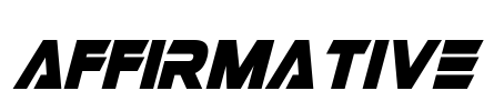Affirmative Font Image