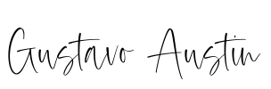 Gustavo Austin Font Image
