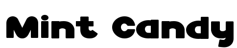Mint Candy Font Image