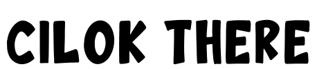 Cilok There Font Image