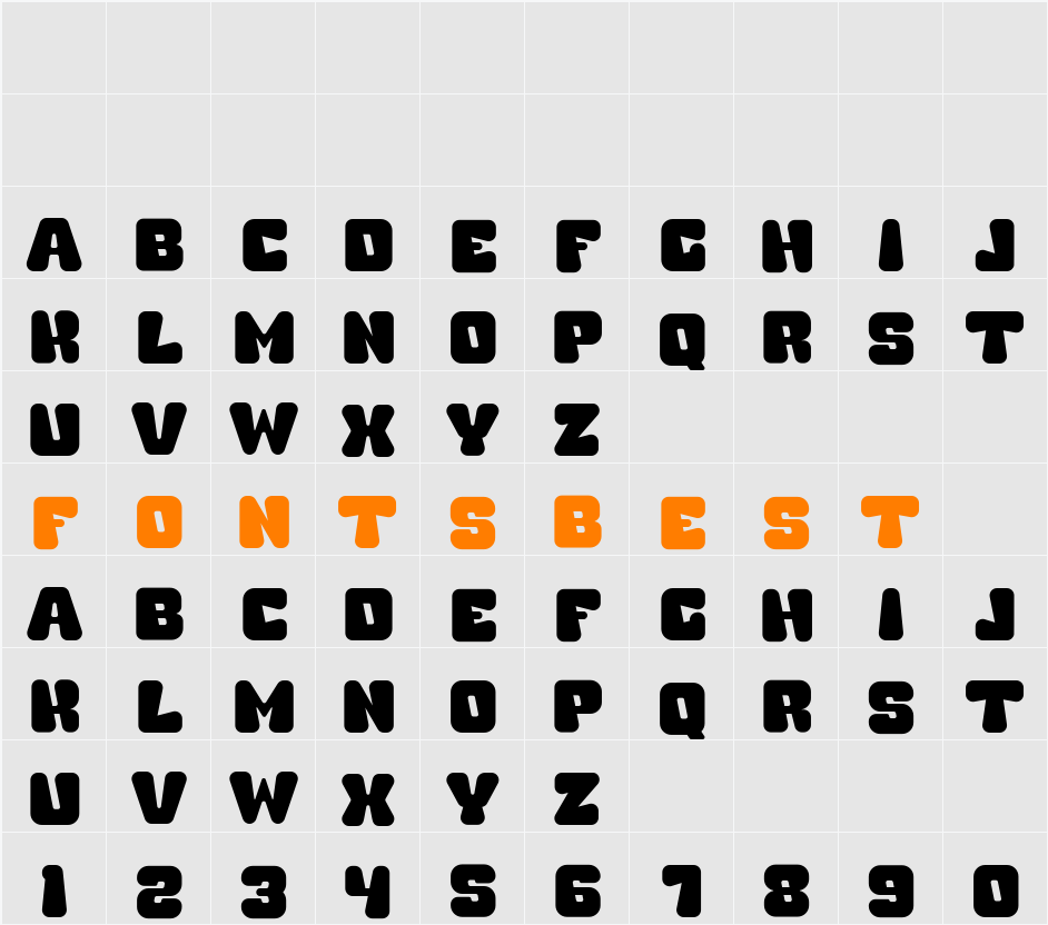 Mupen Character Map